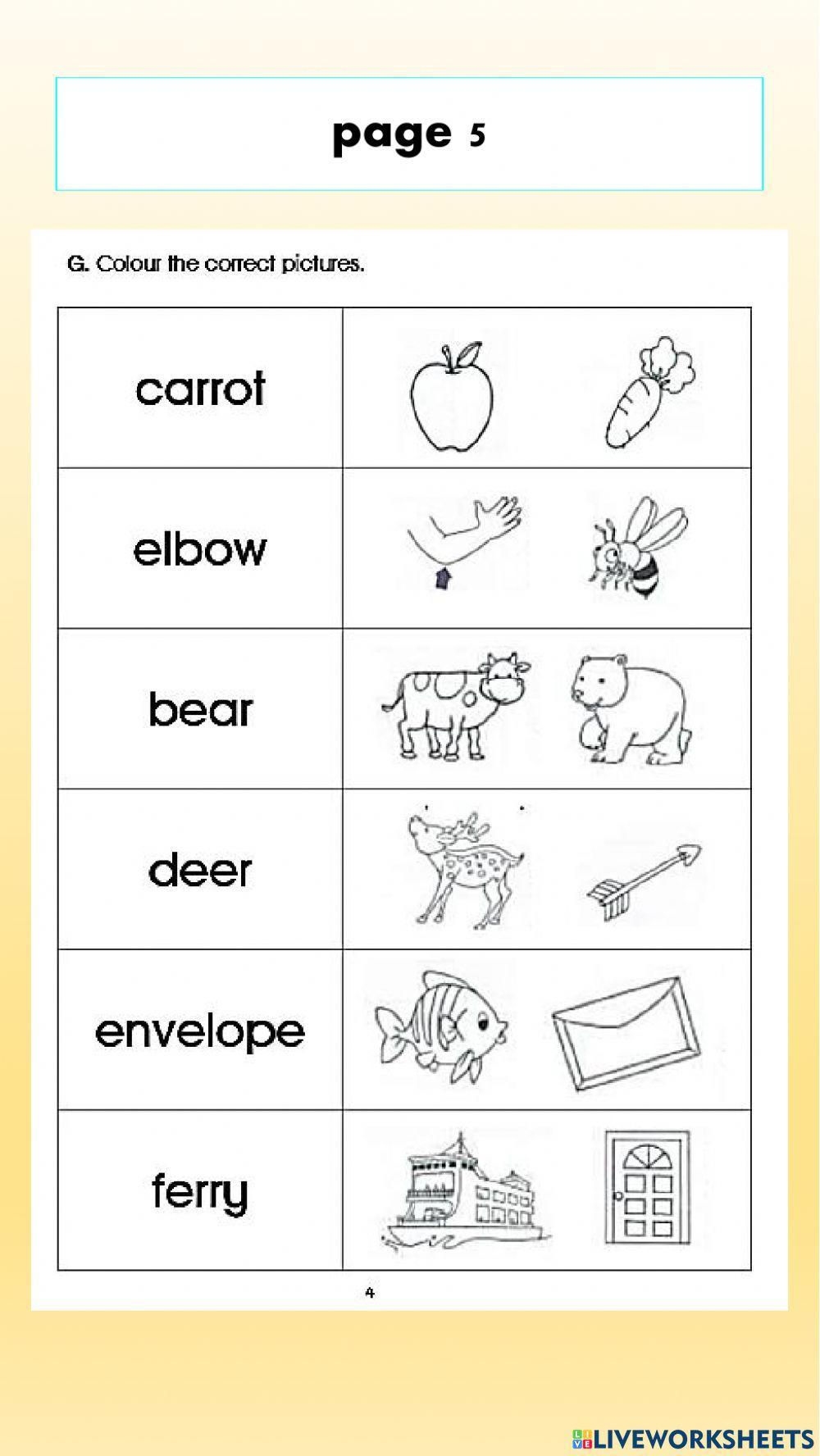 Little Inventor Pre-School English Assessment Little Inventor Pre-School English Assessment