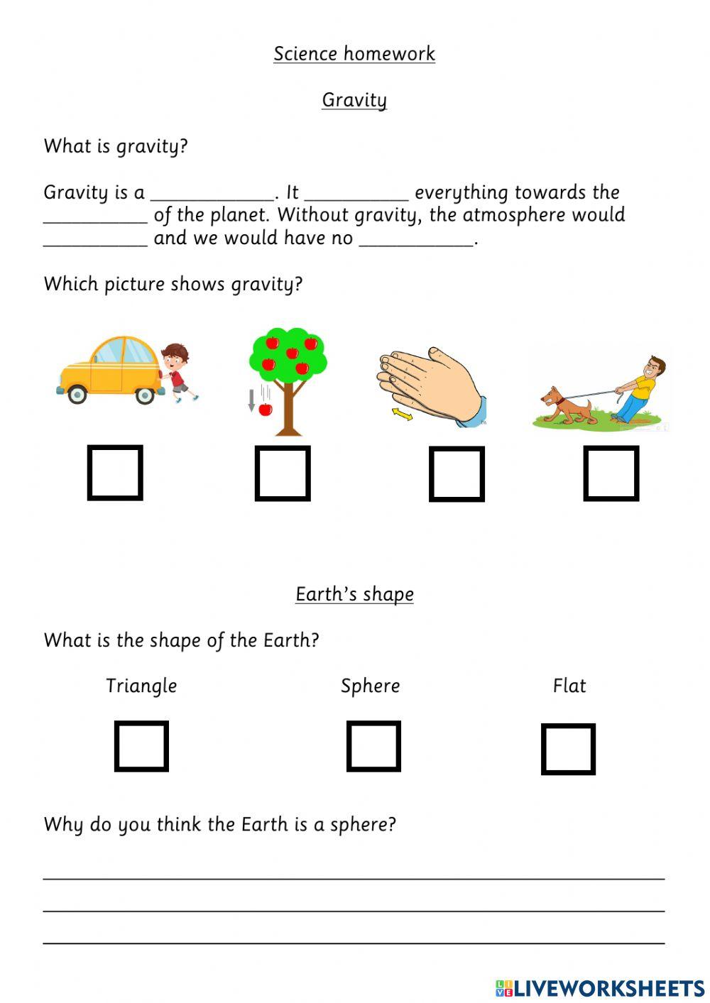 Gravity and Earth's Shape
