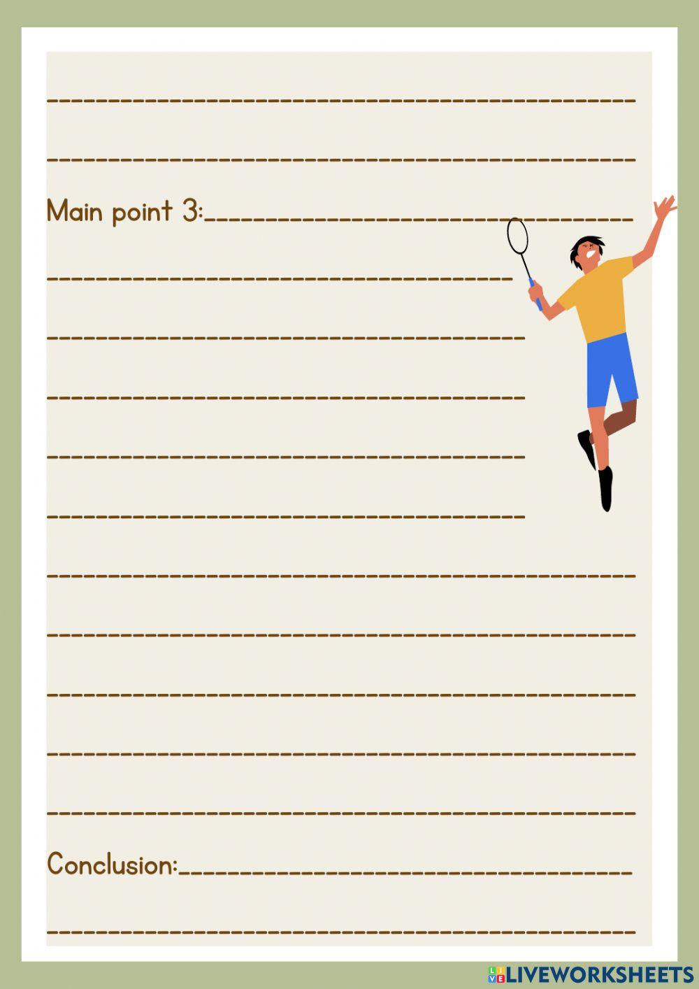 Writing Factual Essay