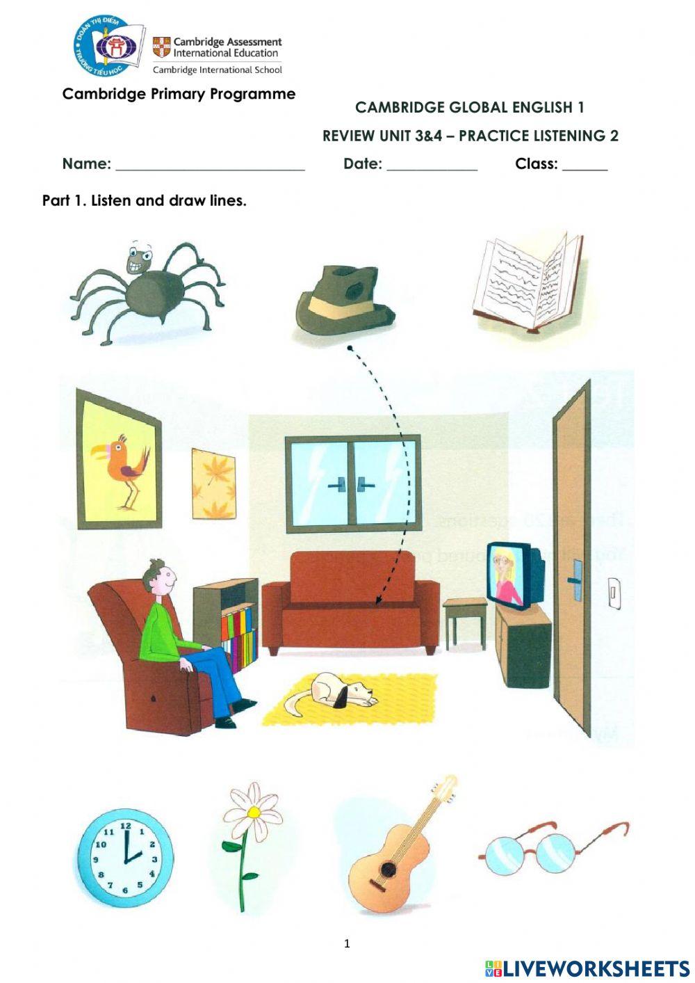 CGE1-Review U3-4-Listening-WS2