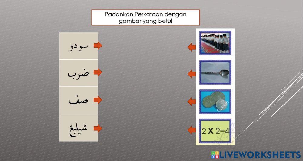 Bacaan jawi Latihan 12