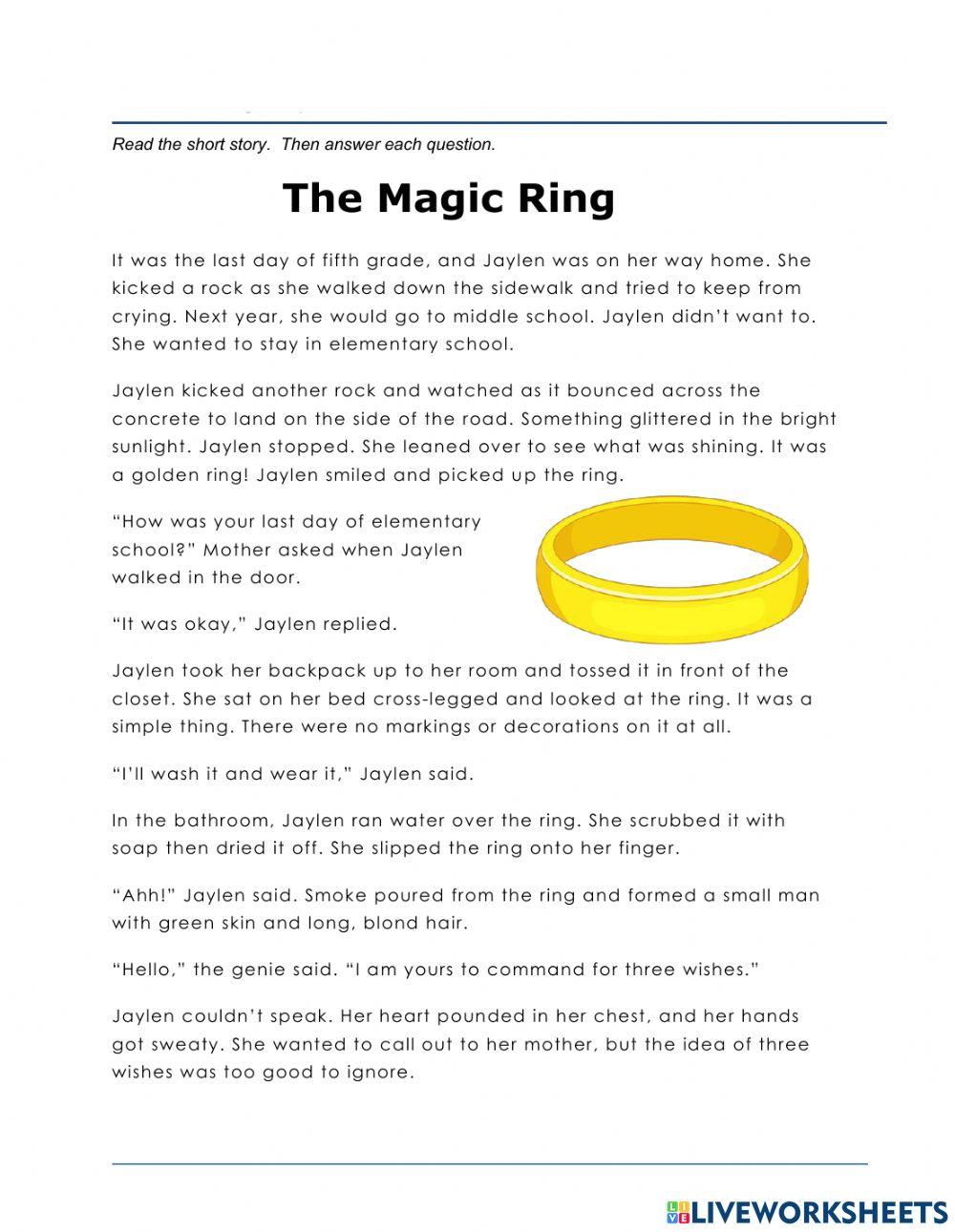 Admirable Animations: The Magic Ring by JCFanfics on DeviantArt