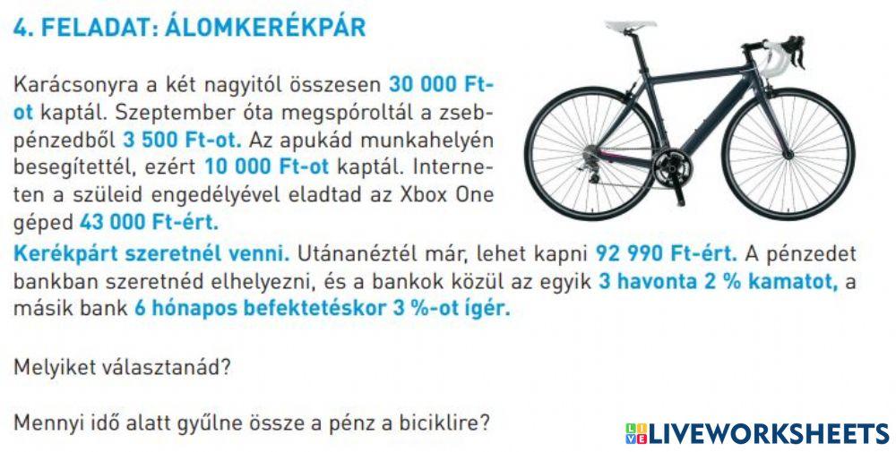 Álomkerékpár - Pénz7