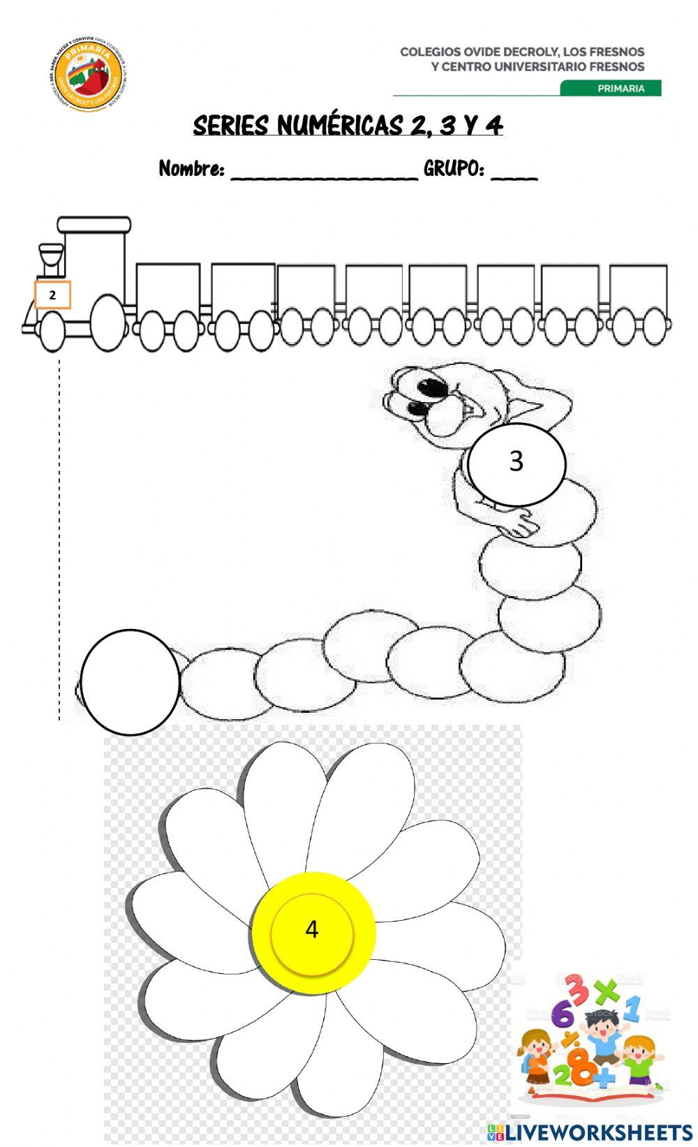Series numéricas 2,3 y 4