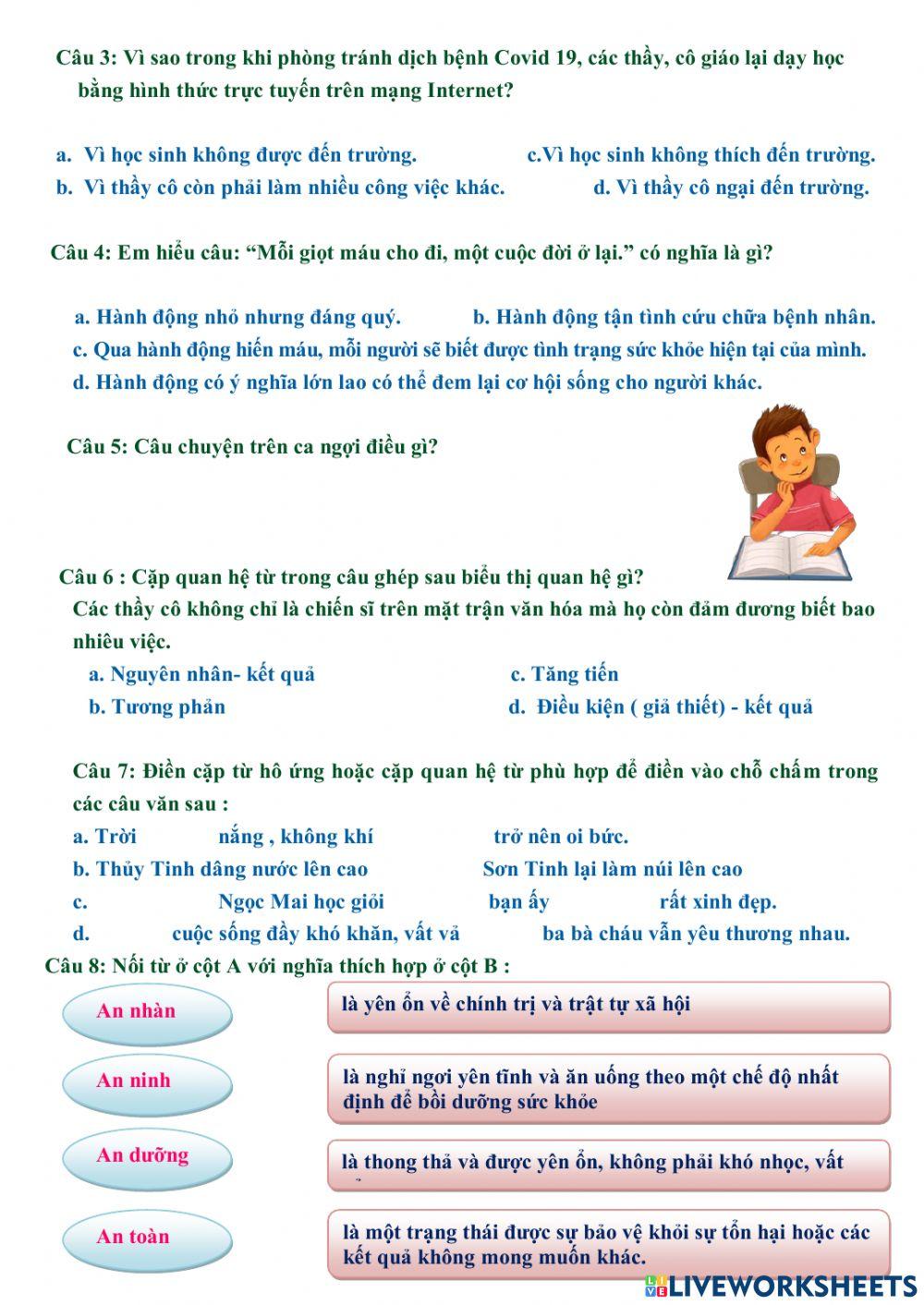 Bài kiểm tra giữa kì 2 - Ngô Huyền