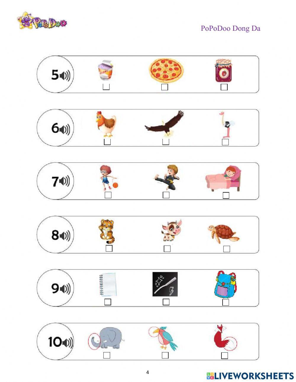 Spelling bee mock test 2022 - Level A