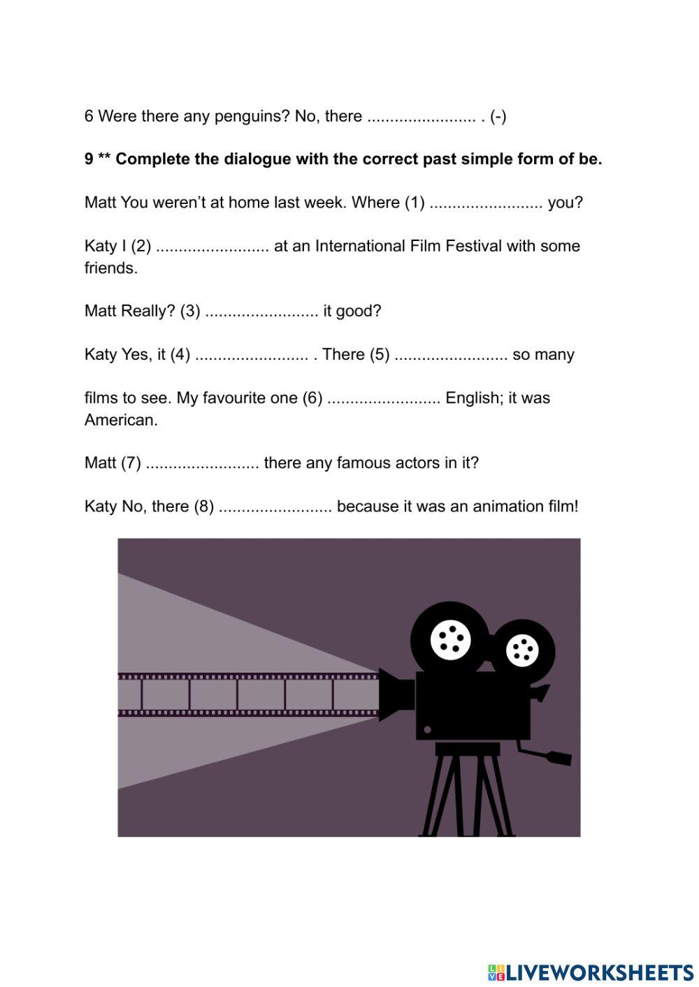 Feelings and past simple