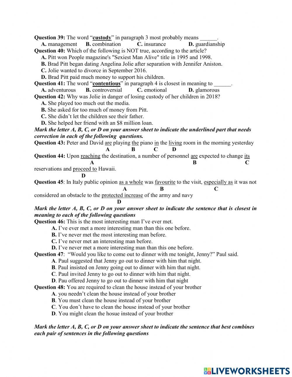 Lttn practice test 27