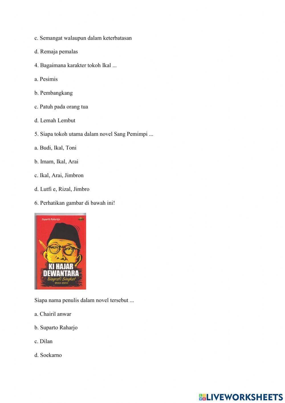 Latihan Soal Modul 4 Paket A