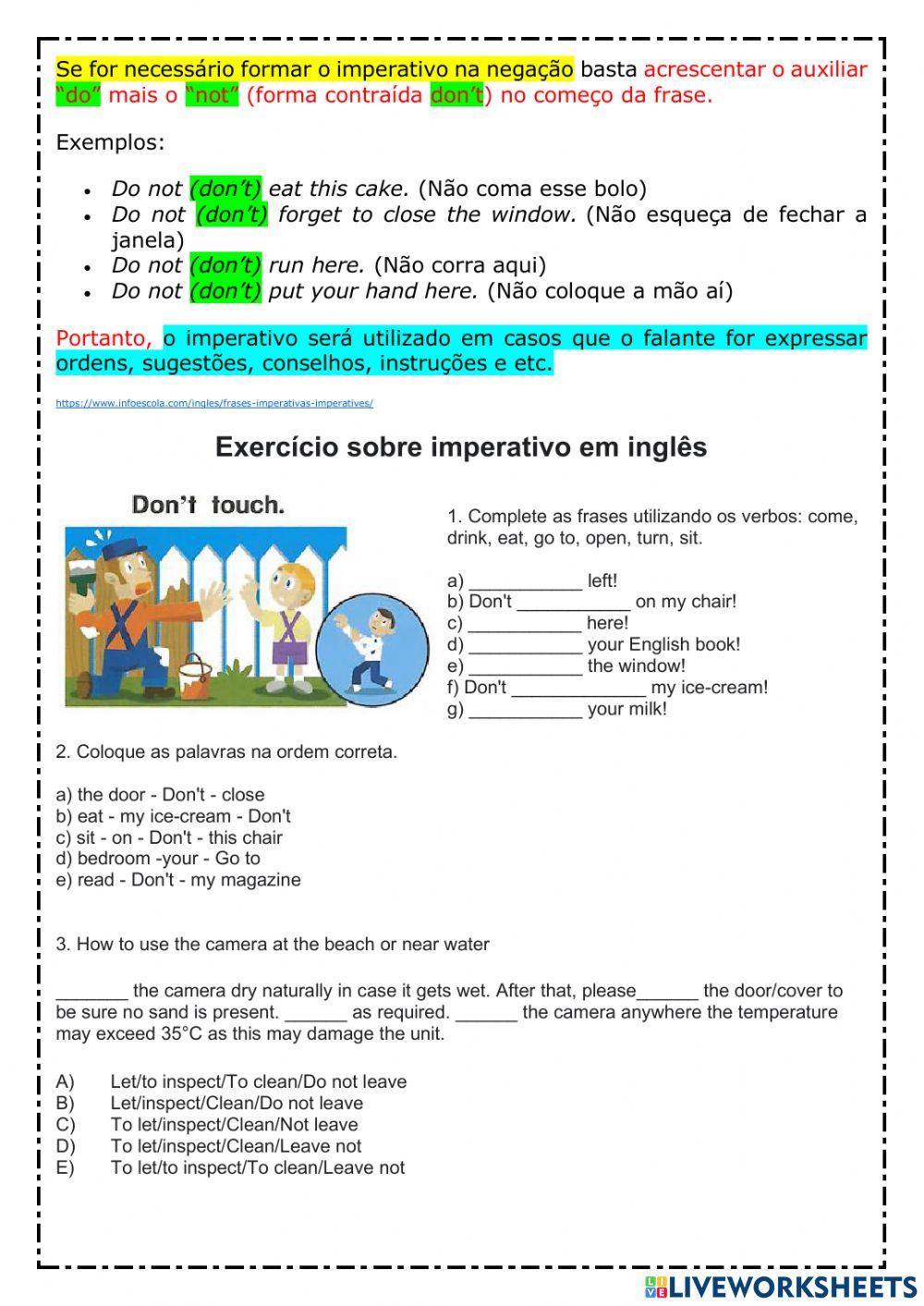 Imperativo (Imperative)