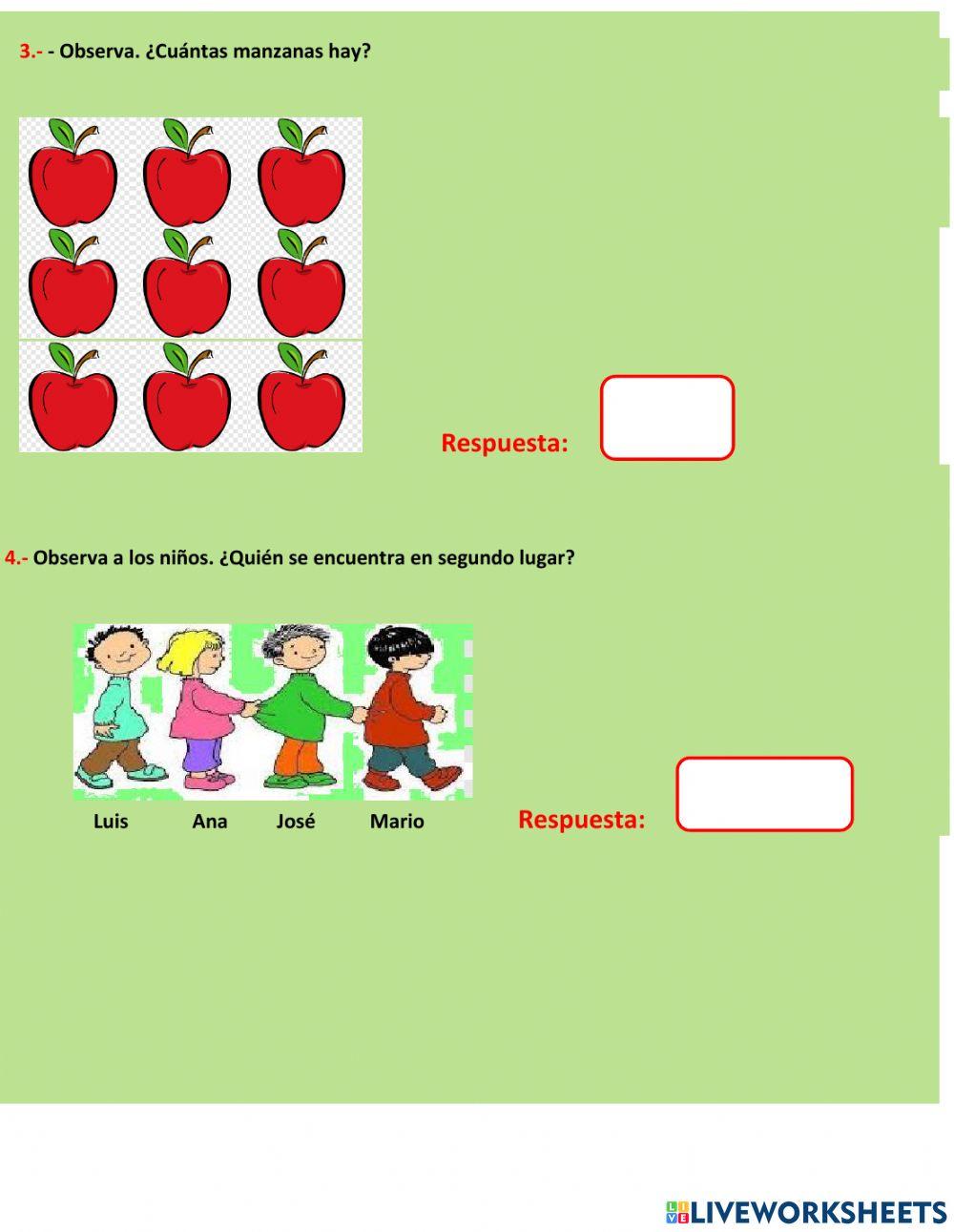 Práctica de matemática