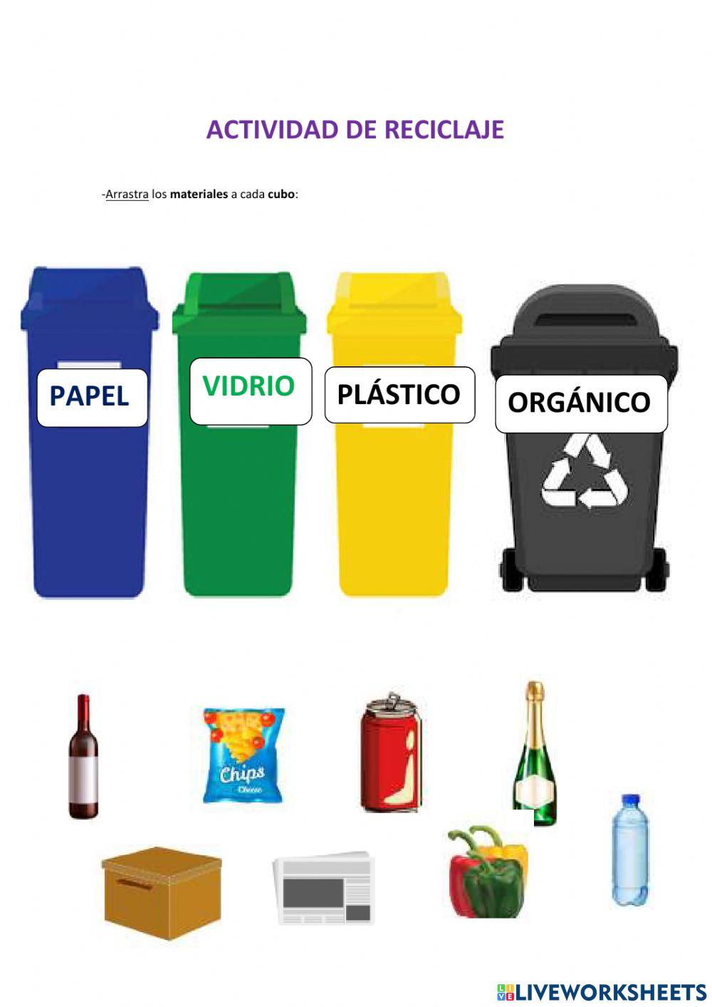 Actividad reciclaje