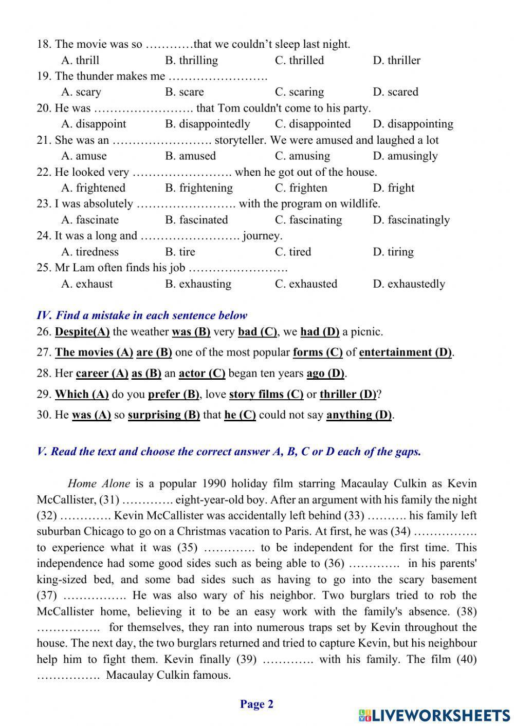 Tieng Anh Lop 7 -2nd Mid-Term Test 02