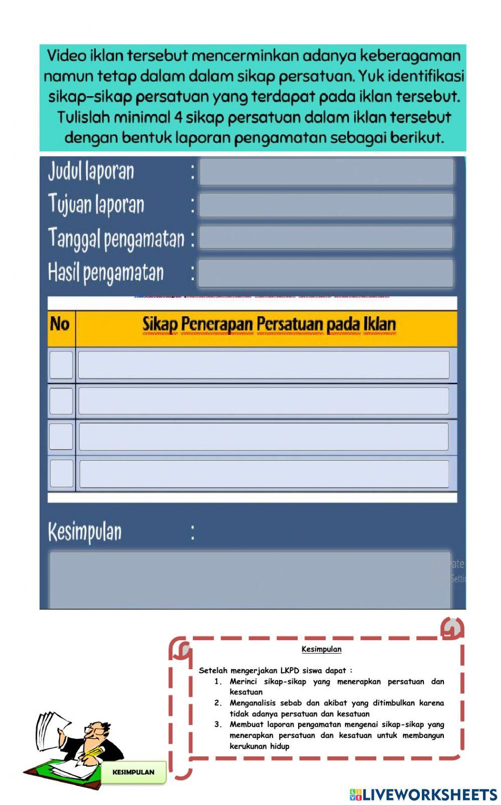 LKPD Kelas 5 Tema 9 Subtema 3 Pembelajaran 3