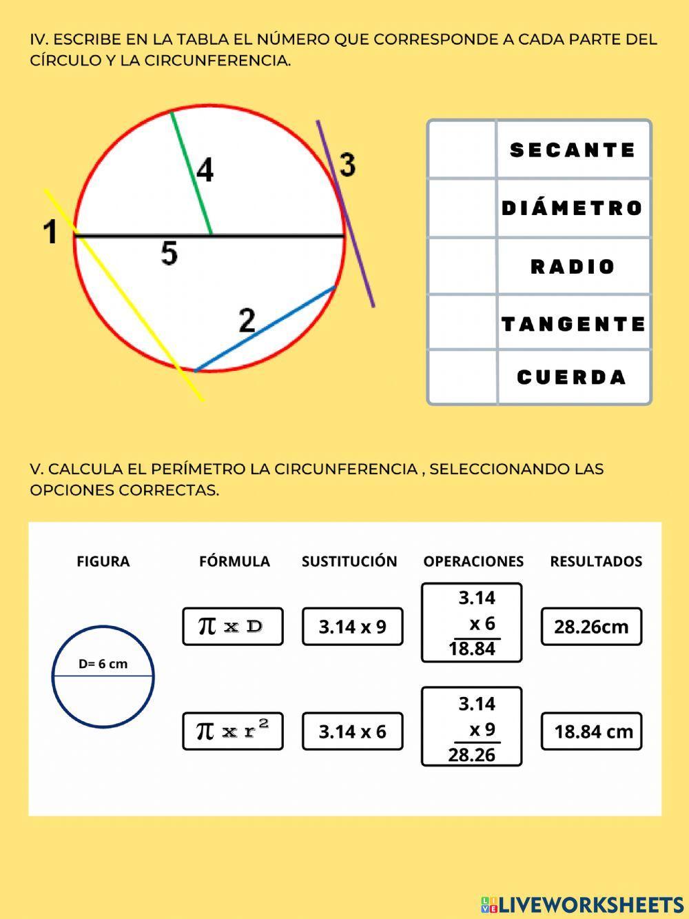 Examen matemáticas 6to marzo