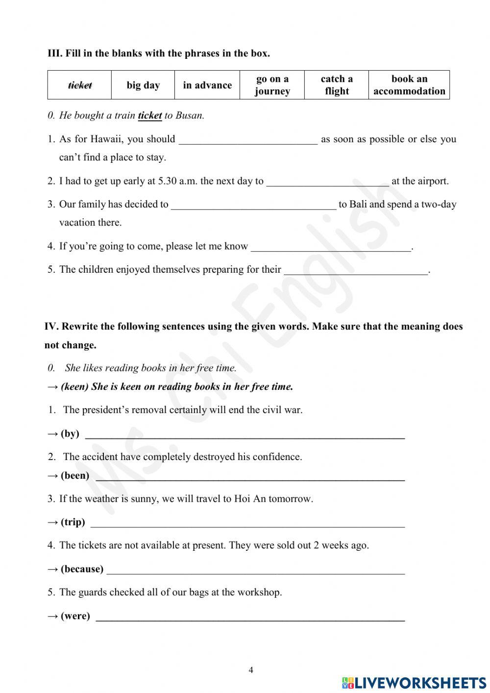 14.03.2022 -Gold A2+- U8 Vocab 2