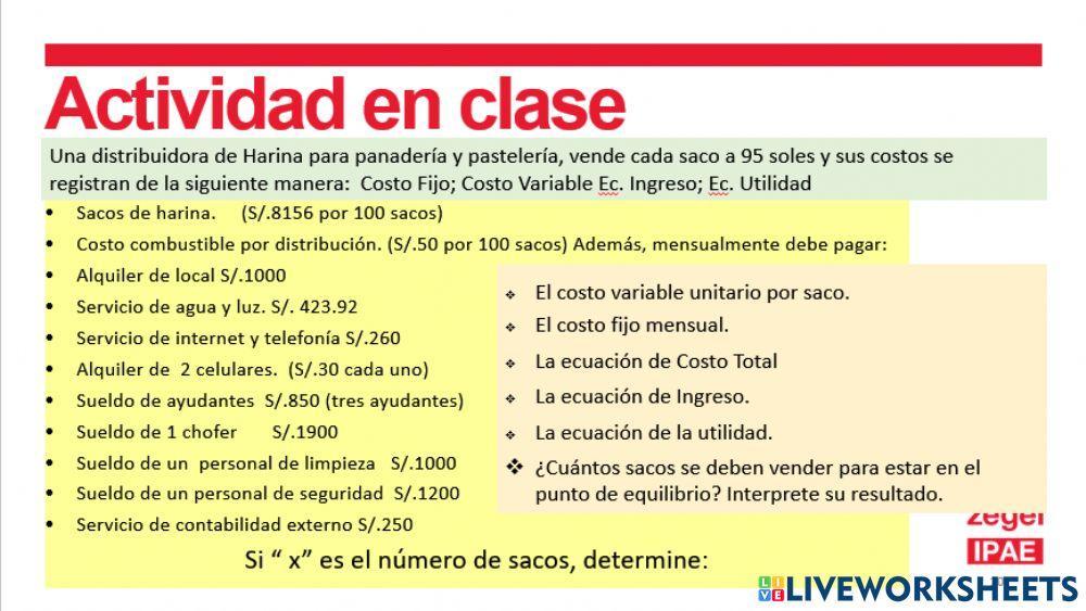 Funciones Empresariales Problema 2 0