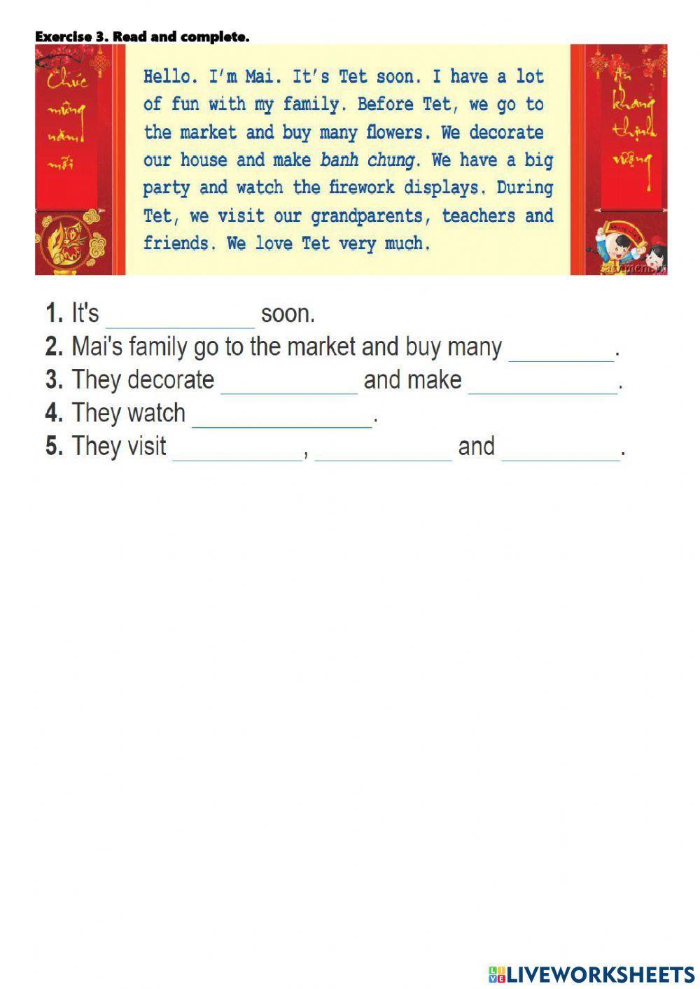 Unit 15. When's Children's Day?