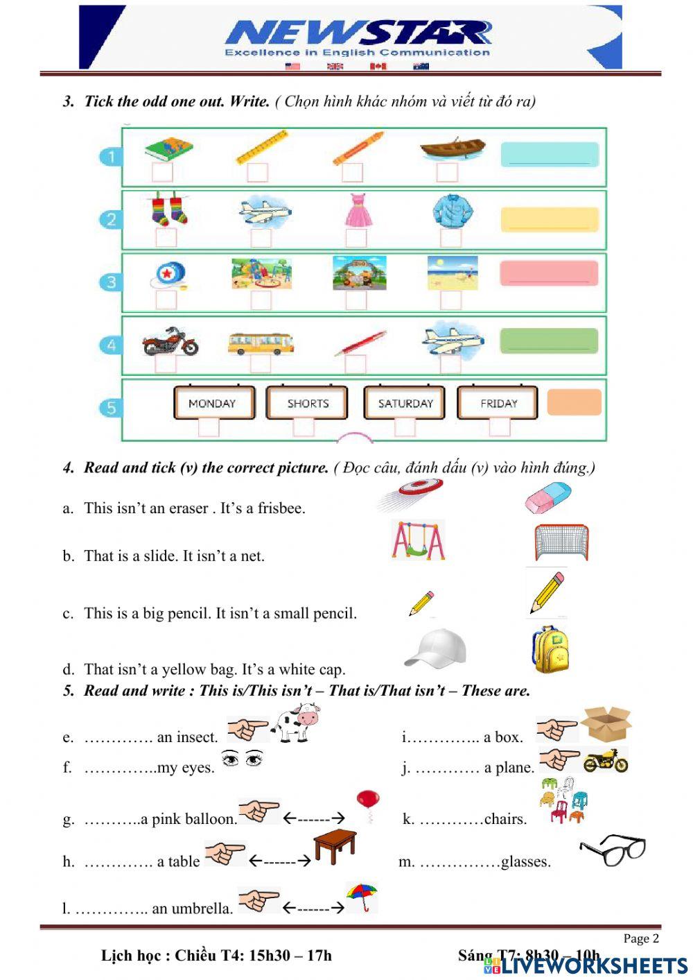 HW This isn't-That isn't. G2