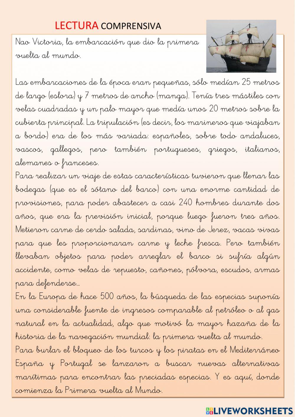 Comprensión Lectora