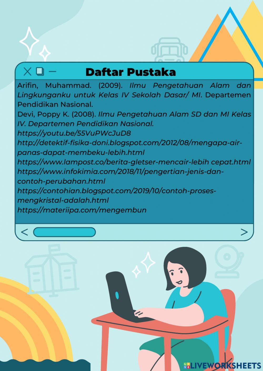 E-LKPD Sifat dan Perubahan Wujud Benda Bagian 2