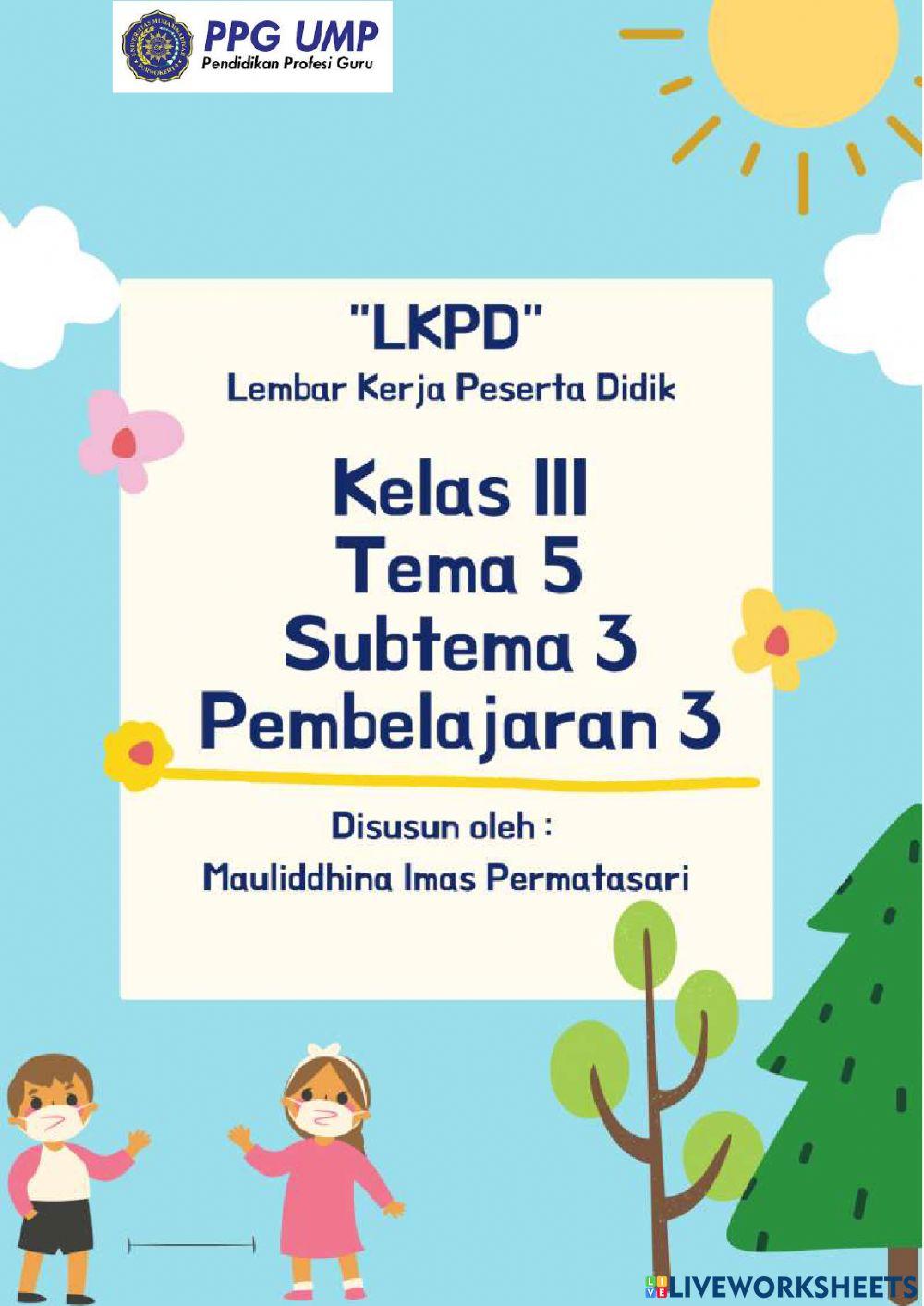 LKPD Kelompok Kelas III