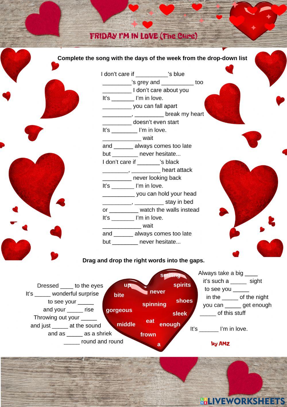 Friday I'm in Love by The Cure