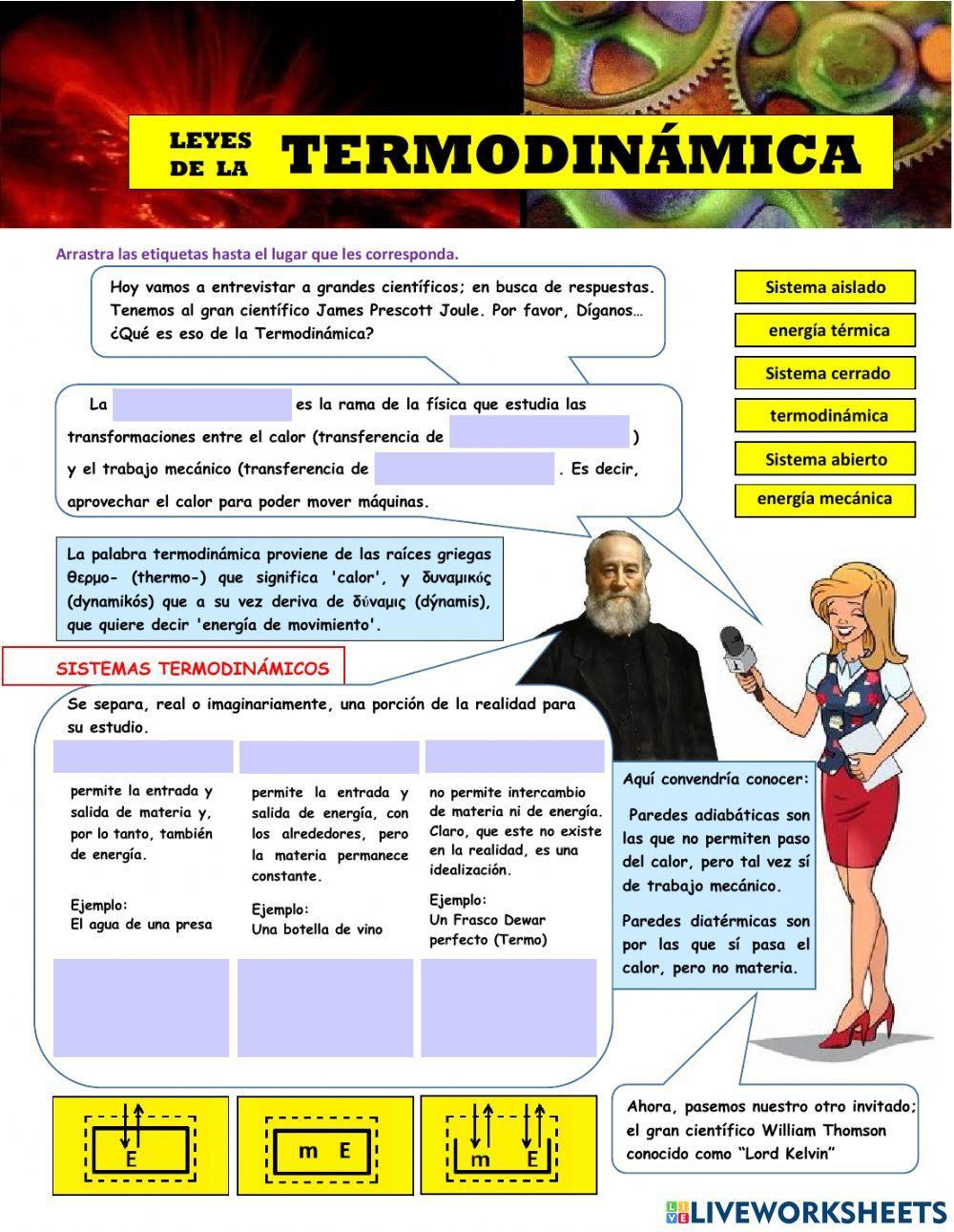 Leyes de la Termodinámica Leyes de la Termodinámica