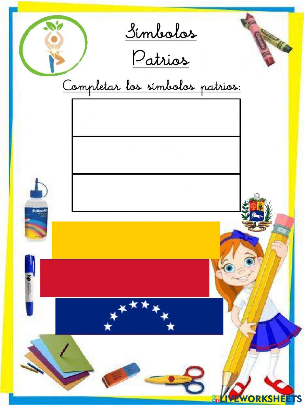 Símbolos patrios y del pasado al presente