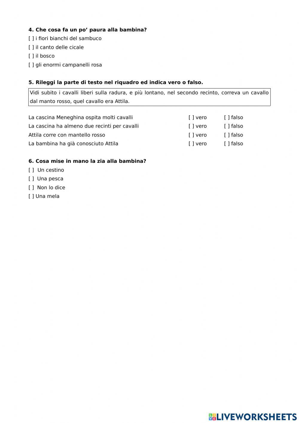 Passeggiata in campagna