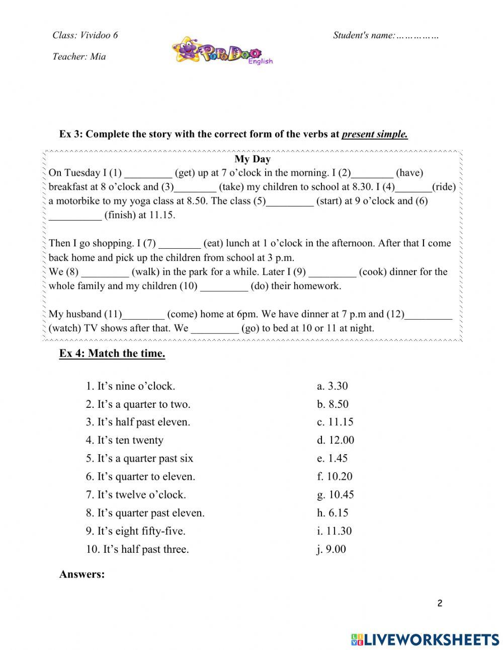 VVD6-TEST UNIT 3.4.10.12.2021