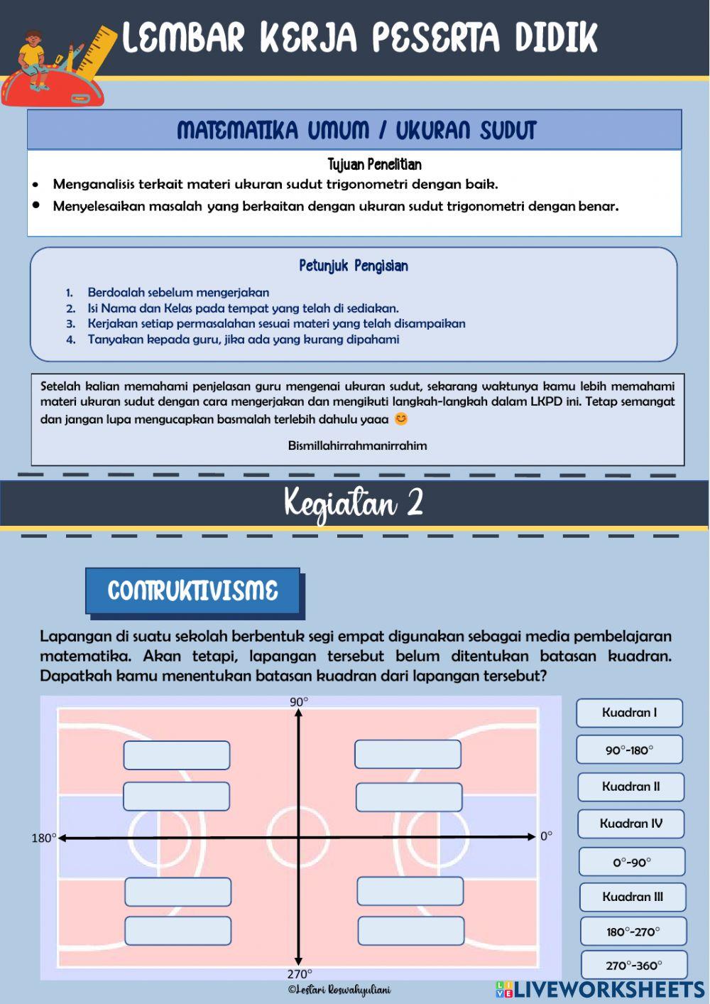 Lkpd perbandingan trigonometri pert 2