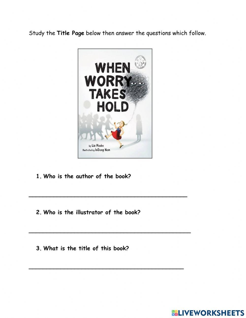 Term 3 Comprehension