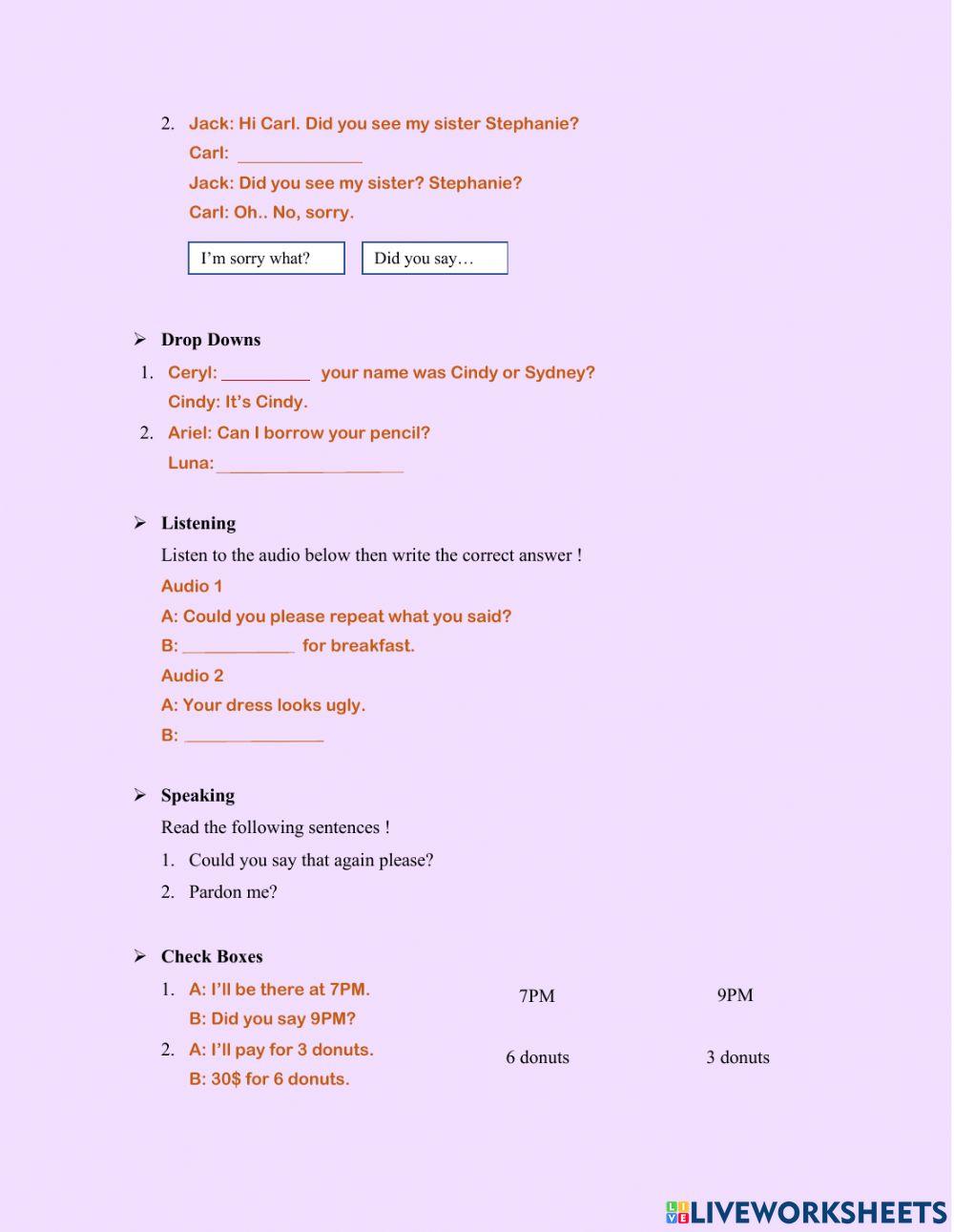 ASKING FOR REPETITION-Anindya Zahra 1905086027