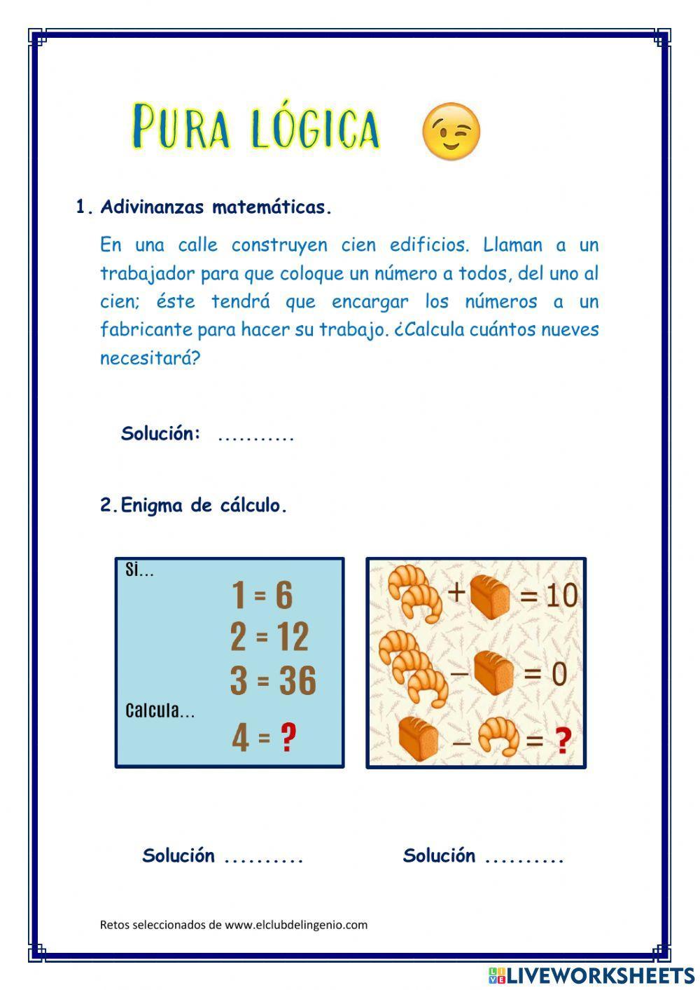 Retos Matemáticos