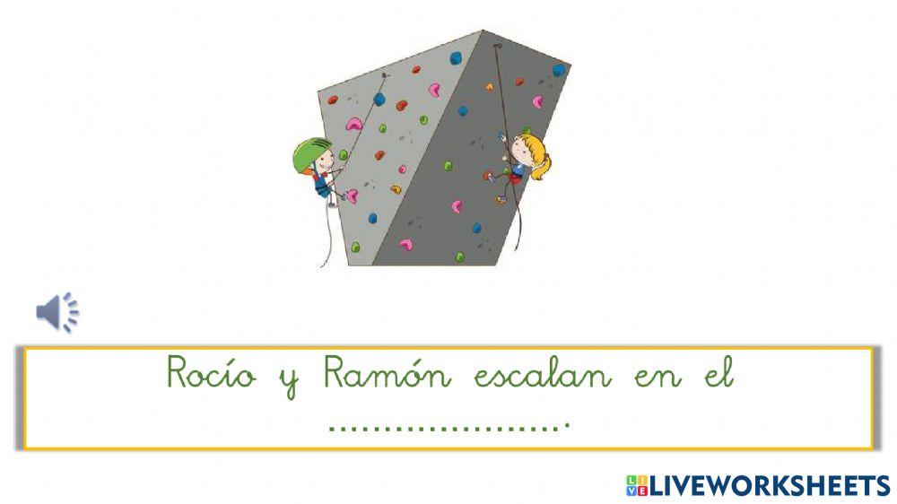 Completar oraciones fonema r