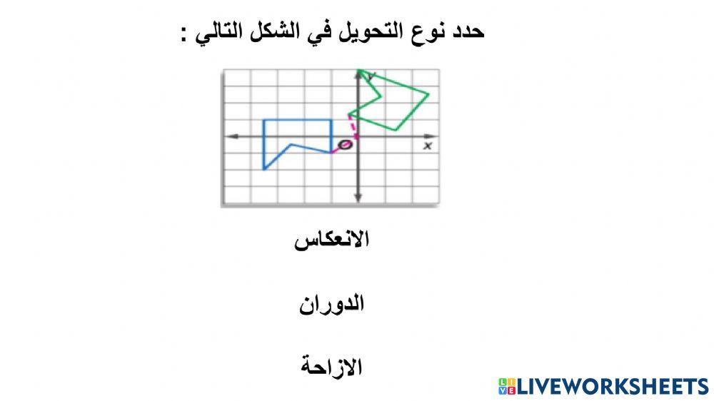 تحويلات التطابق