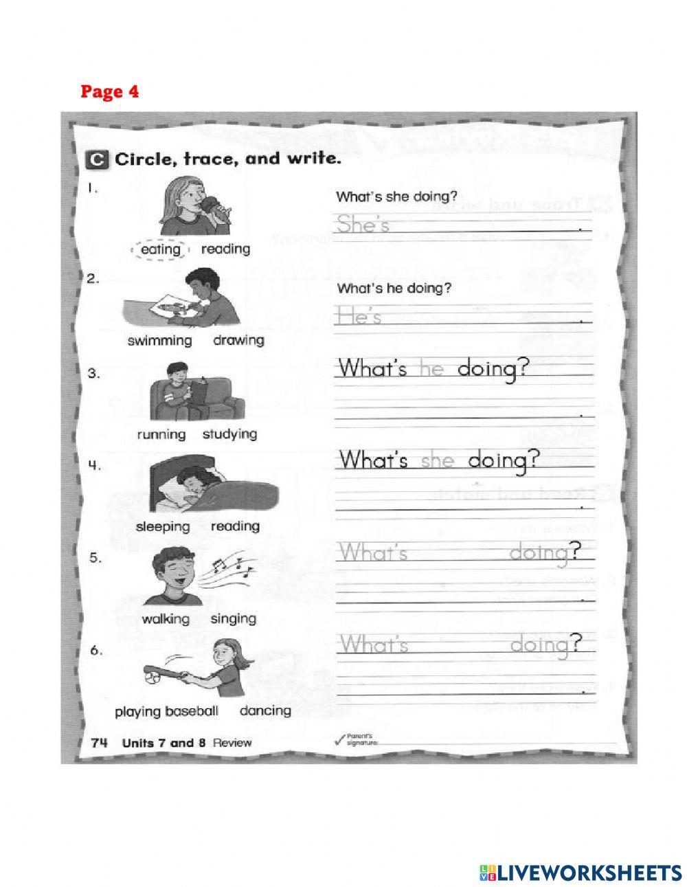 Lets's Go Review lessons 5,6,7 & 8