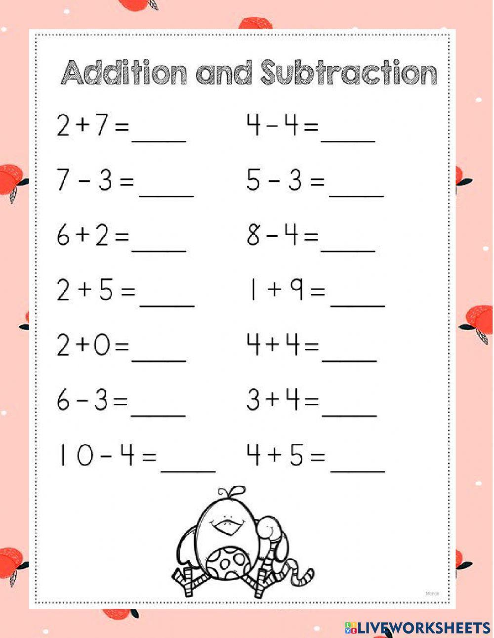 3 REV Addition & Subtraction within 10 3 REV Addition & Subtraction within 10