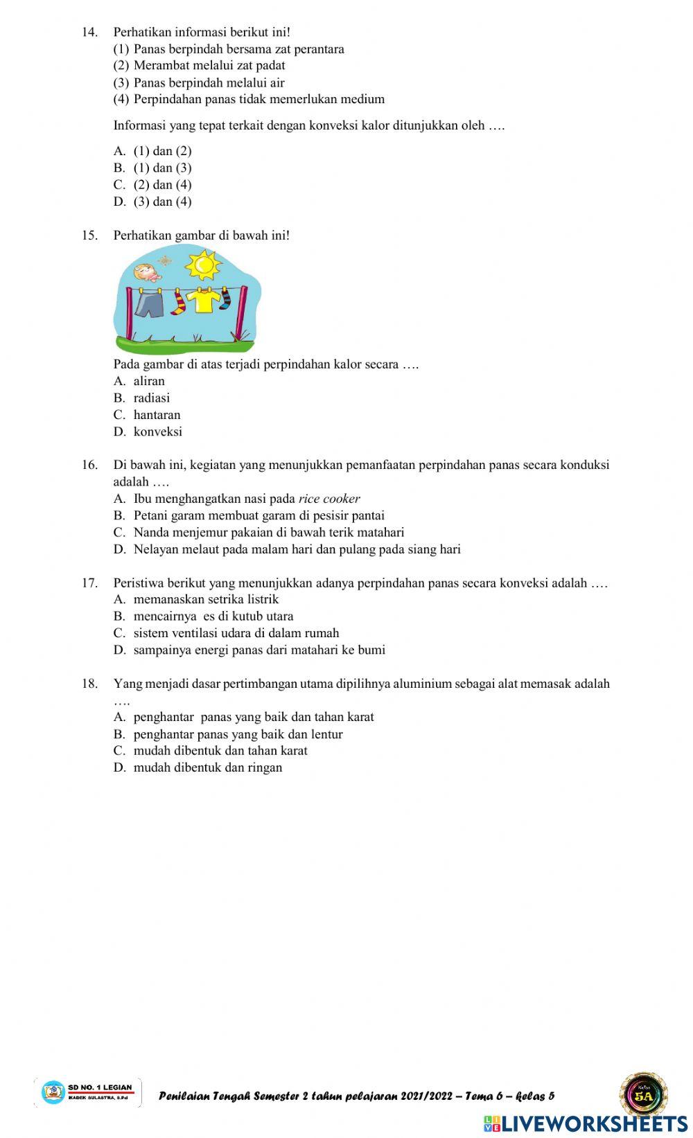 Uts tema 6 - semester 2 - kelas 5