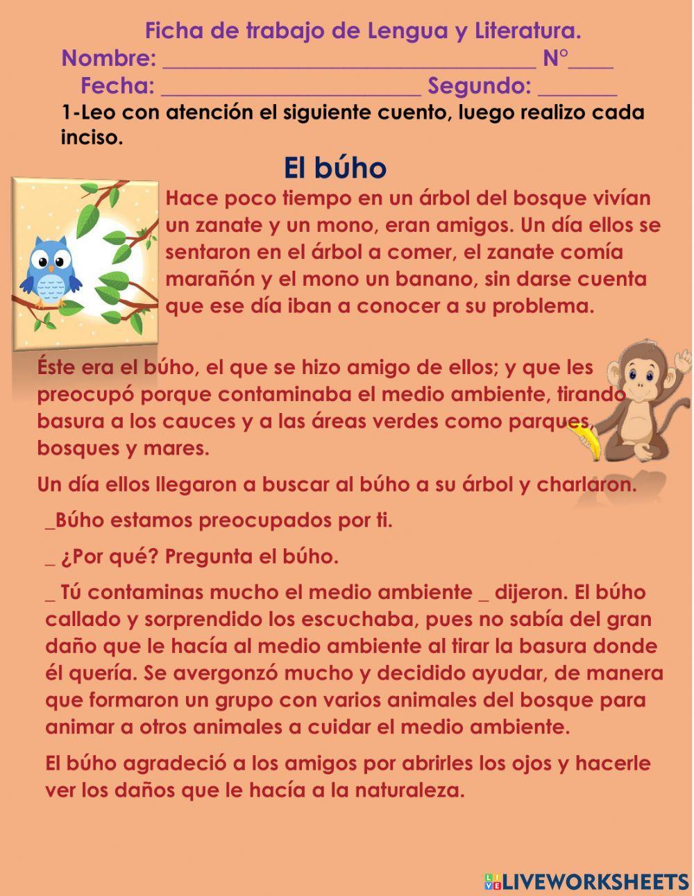 Análisis de lectura