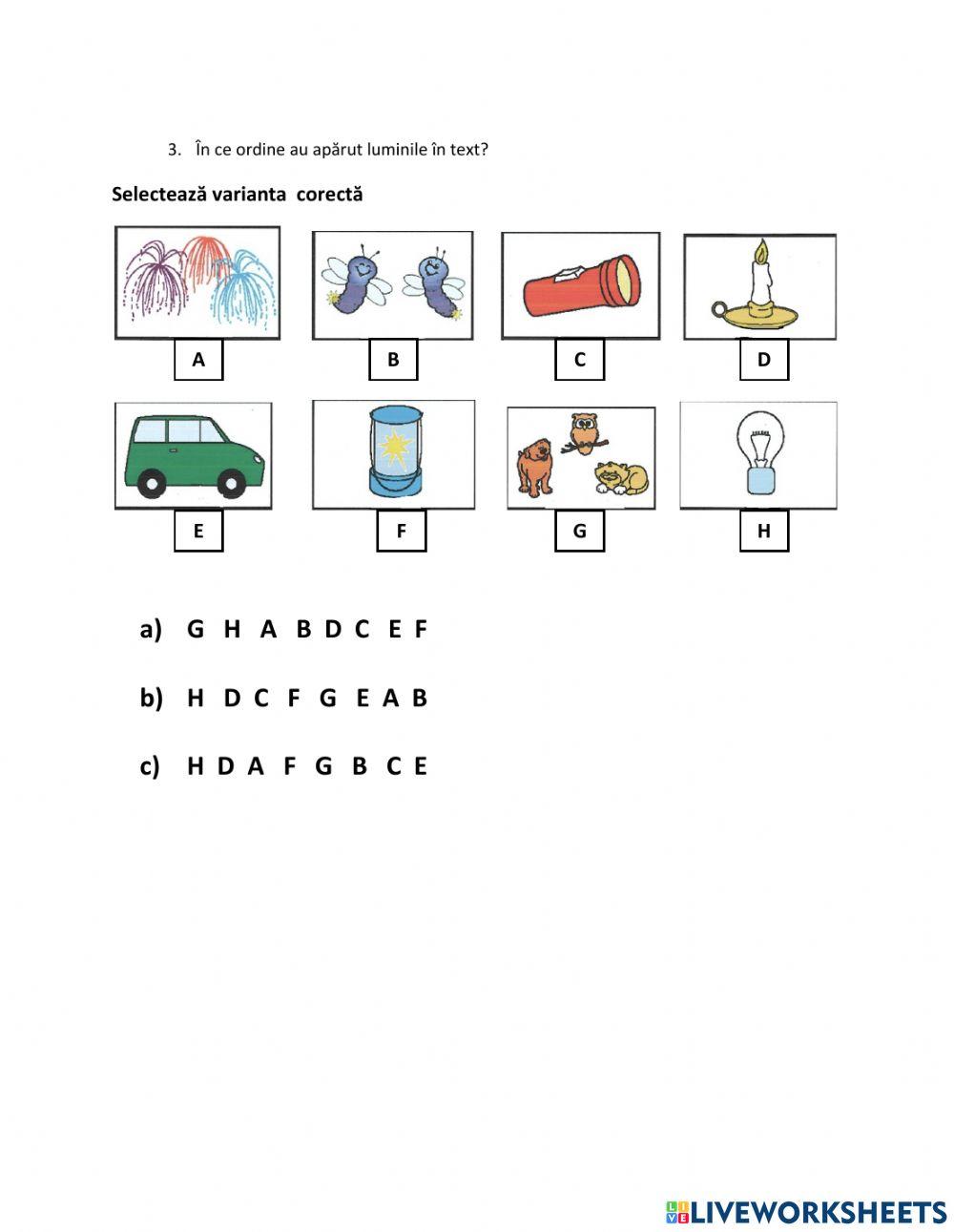 Licurici își caută amici - Eric Carle