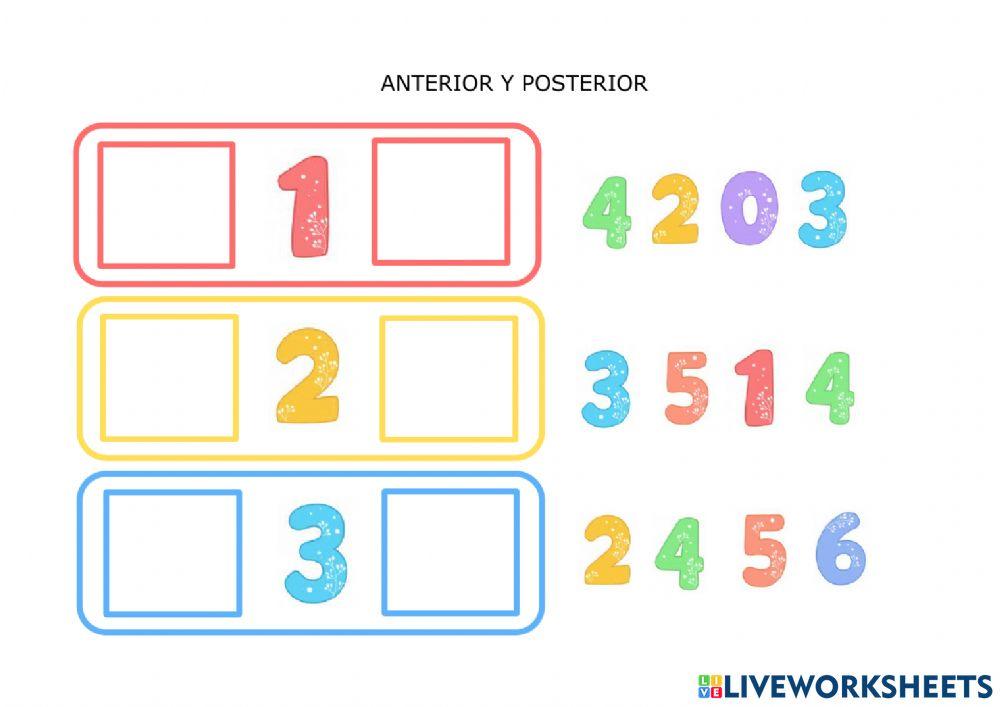 Anterior y posterior 123