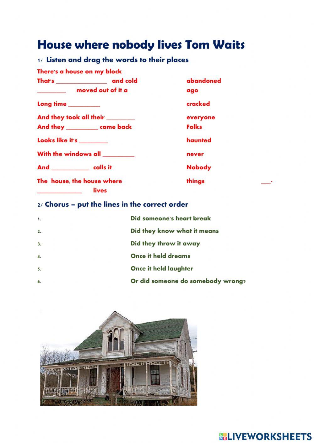 House where nobody lives