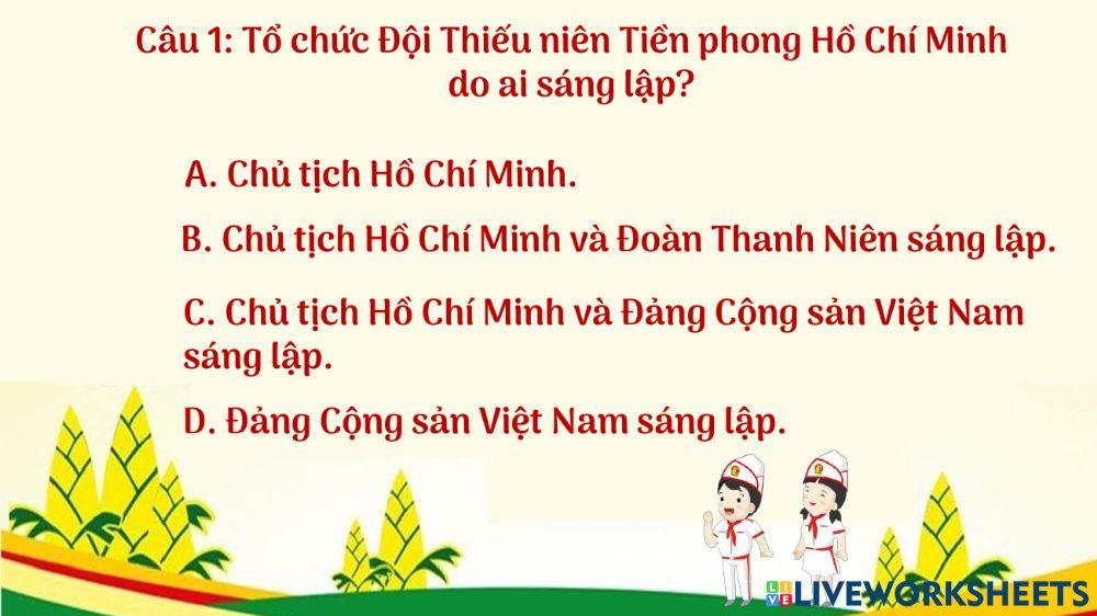 Tìm hiểu về Đội TNTP HCM