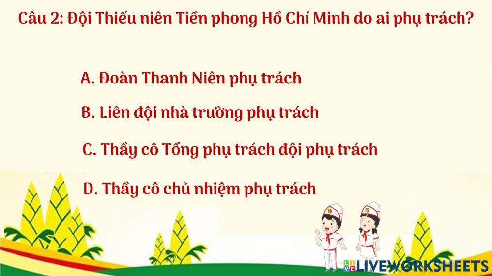Tìm hiểu về Đội TNTP HCM