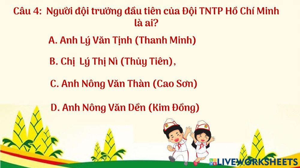 Tìm hiểu về Đội TNTP HCM