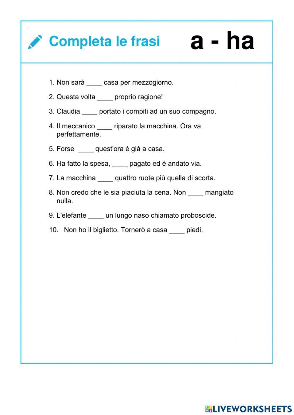 Difficoltà ortografiche