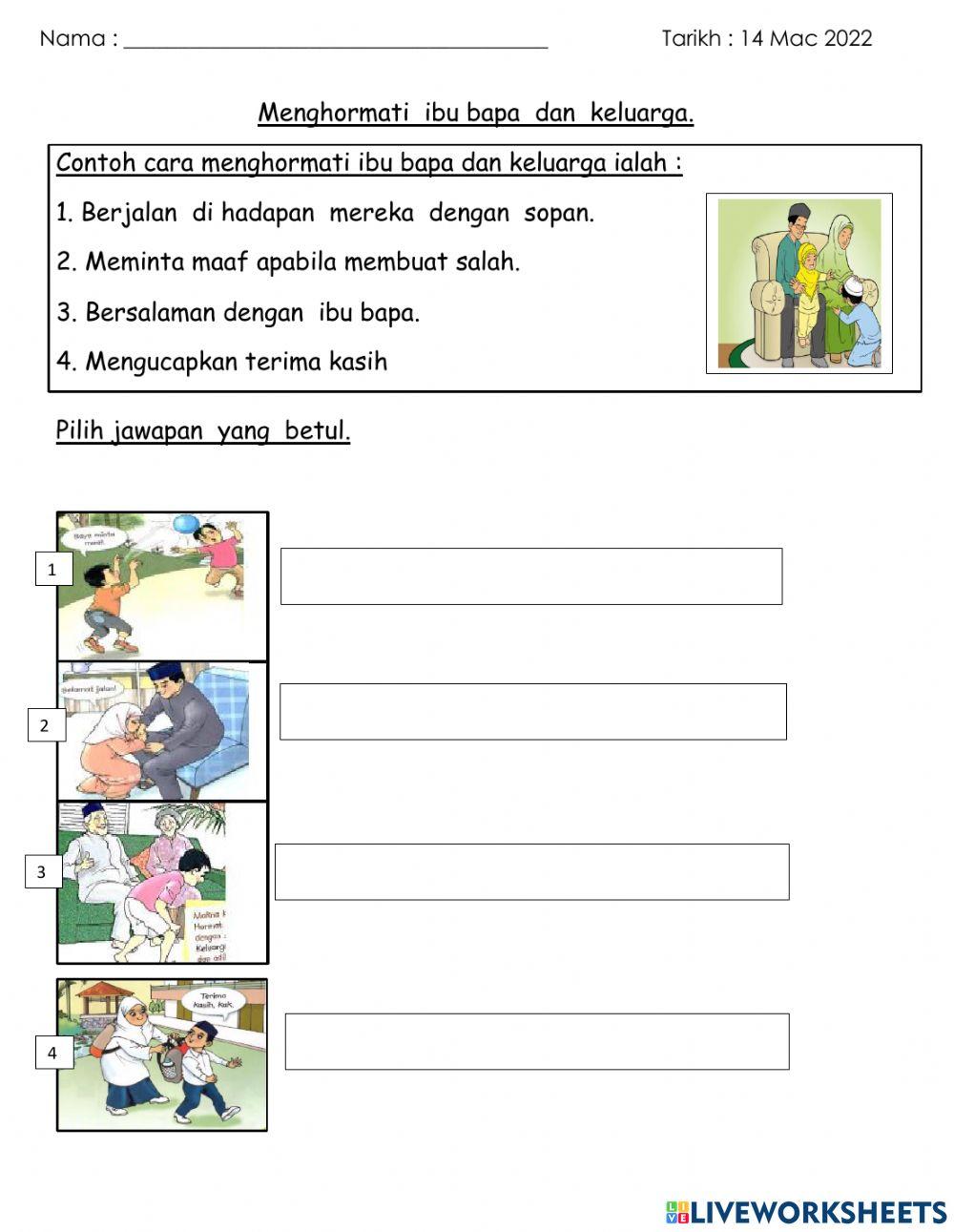 Cara menghormati ibu bapa dan keluarga