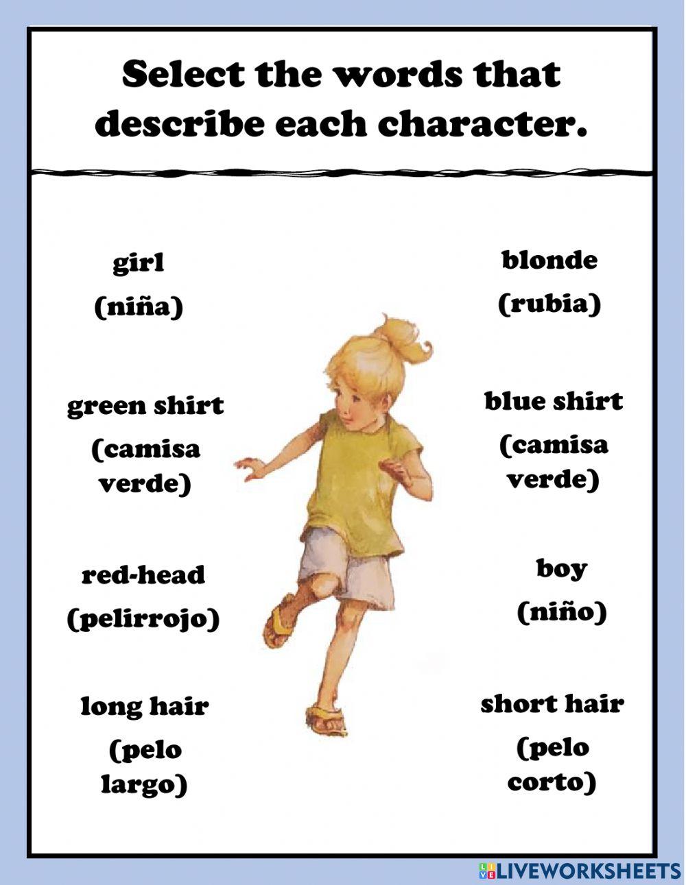 Characterization Identification
